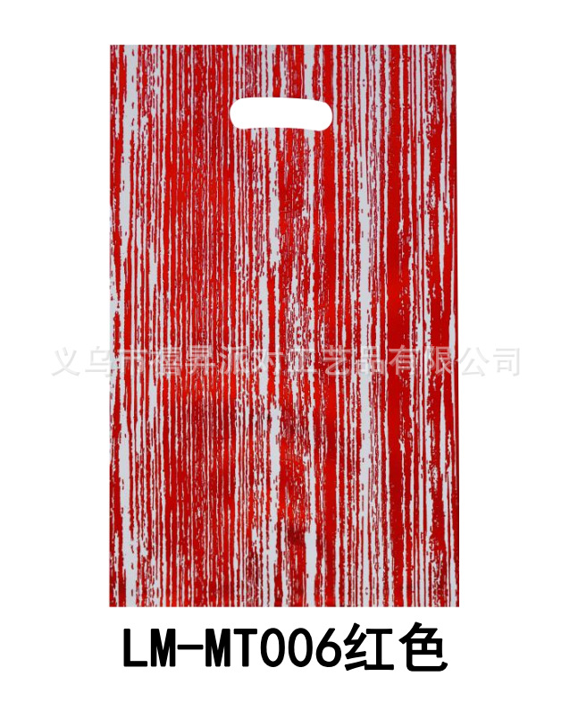 빨간 나무 줄무늬; PE; 10 의 팩