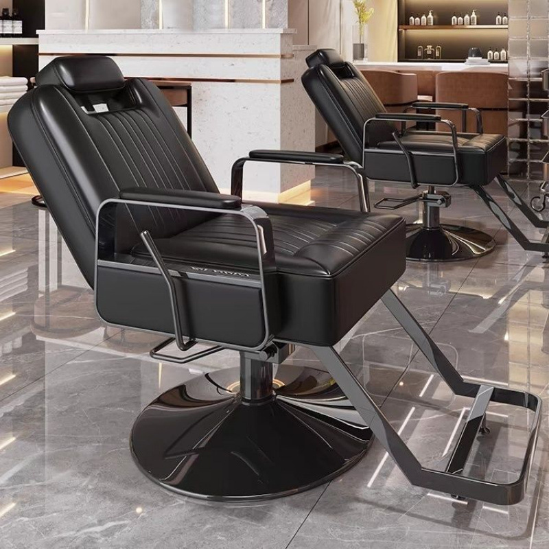 silla especial de peluquería, taburete de corte de pelo especial de peluquería de alta gama, asiento elevador, área de cremado, silla de peluquería