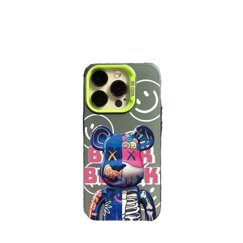 El nuevo botón de galvanoplastia es adecuado para la carcasa del teléfono móvil iphone16 Apple 15promax/14 anti-caída 13pro/12/11