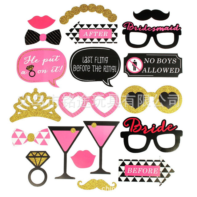 Boda novia de la boda para ser novia apoyos creativos despedida de soltero del partido apoyos de la foto