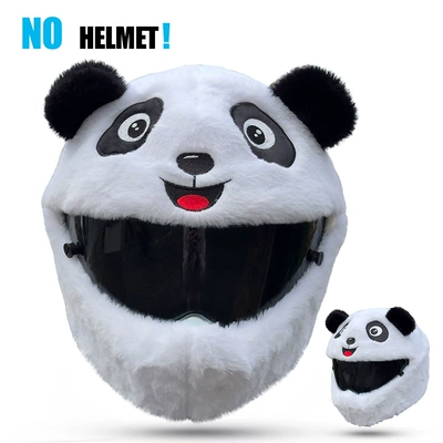 Dəbilqə (Kaska) aksesuarları – Stitch Pig Head Headgear - tongue-out-panda