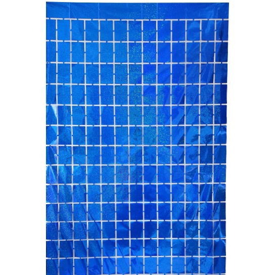 Cortina de seda de lluvia cuadrada láser, fábrica mayorista de decoración de pared de fondo de fiesta, diseño de fondo de fiesta, colorido