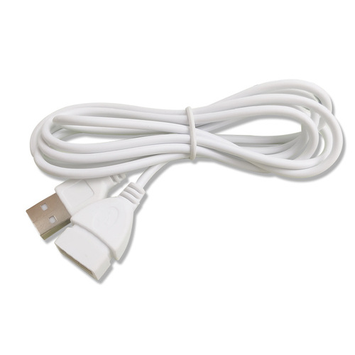 Source manufacturer 1.5 meters white USB male to female extension cable bag mouse keyboard universal extension data cable