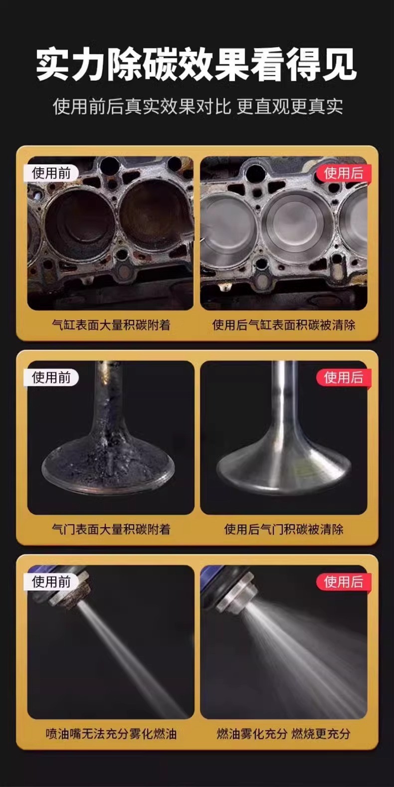 Fuel Bao Gasoline Diesel Additive Fuel System Cleaner Three-Way Catalytic Cleaner Engine Carbon Removal