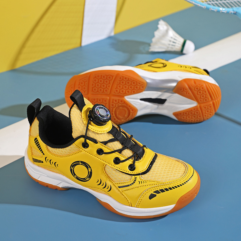 Women's Shoes Badminton Sneakers Boys Table Tennis Mesh Breathable Girls Student Tennis Shoes Cross-Border Foreign Trade Children's Shoes
