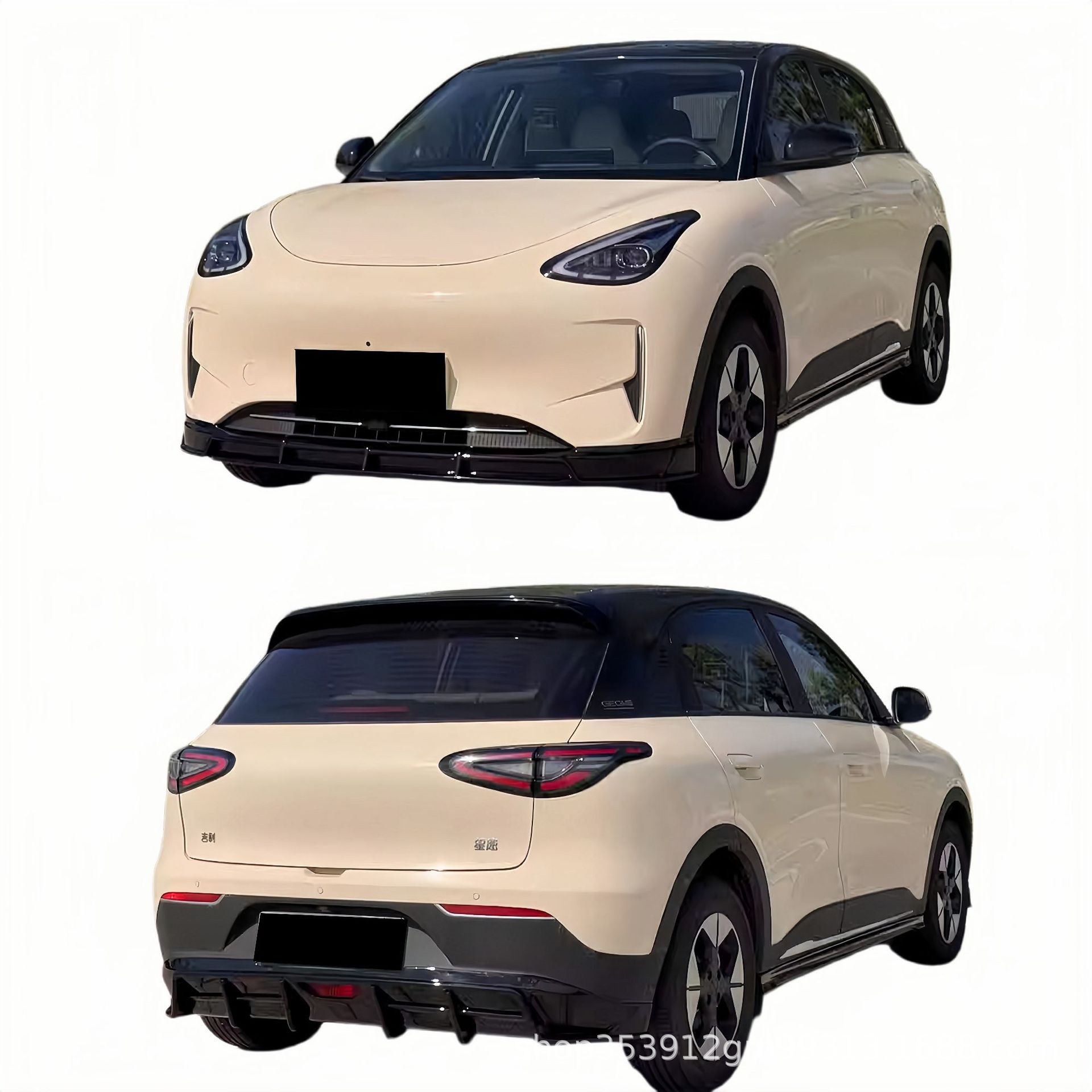 Suitable for Geely Galaxy Xingyue Modified Small Body Kit Front Lip, Rear Lip, and Side Skirts