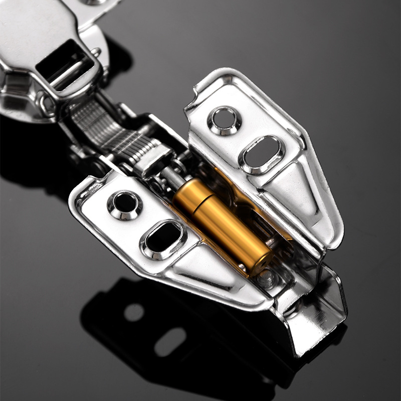 304 bisagra de acero inoxidable de remojo de agua amortiguador hidráulico amortiguación aviones bisagra de la puerta del gabinete hardware plegable armario