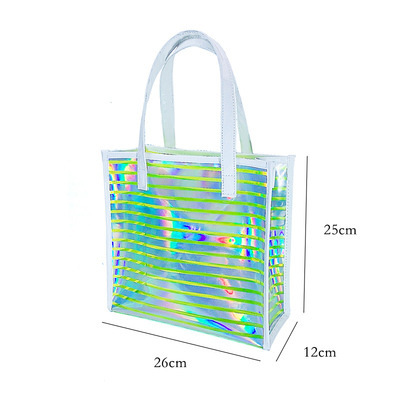 Handheld beach purse PVC