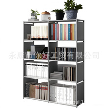 电子商务一个入户鞋箱房子无纺布简易书架置物架出租屋家具好物
