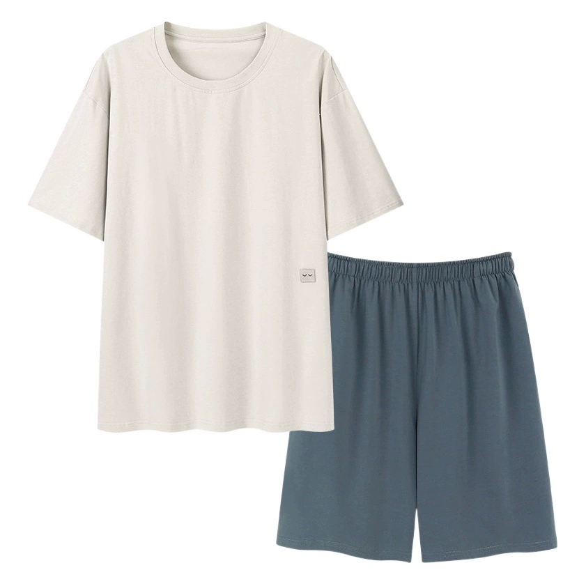 Пижама для мужчин летом тонкие модальные шорты с короткими рукавами