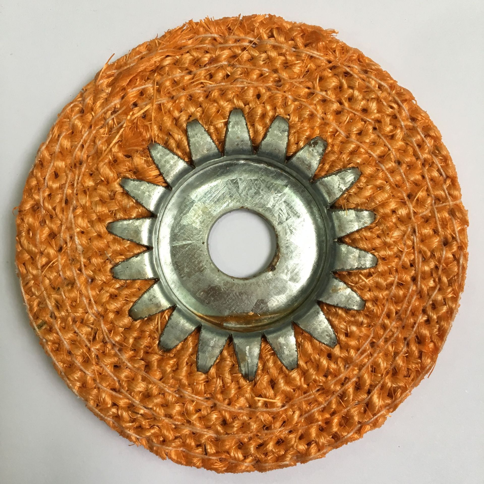 东大牌红橙紫绿铁芯麻轮角磨机研磨抛光不锈钢磨片抛光轮