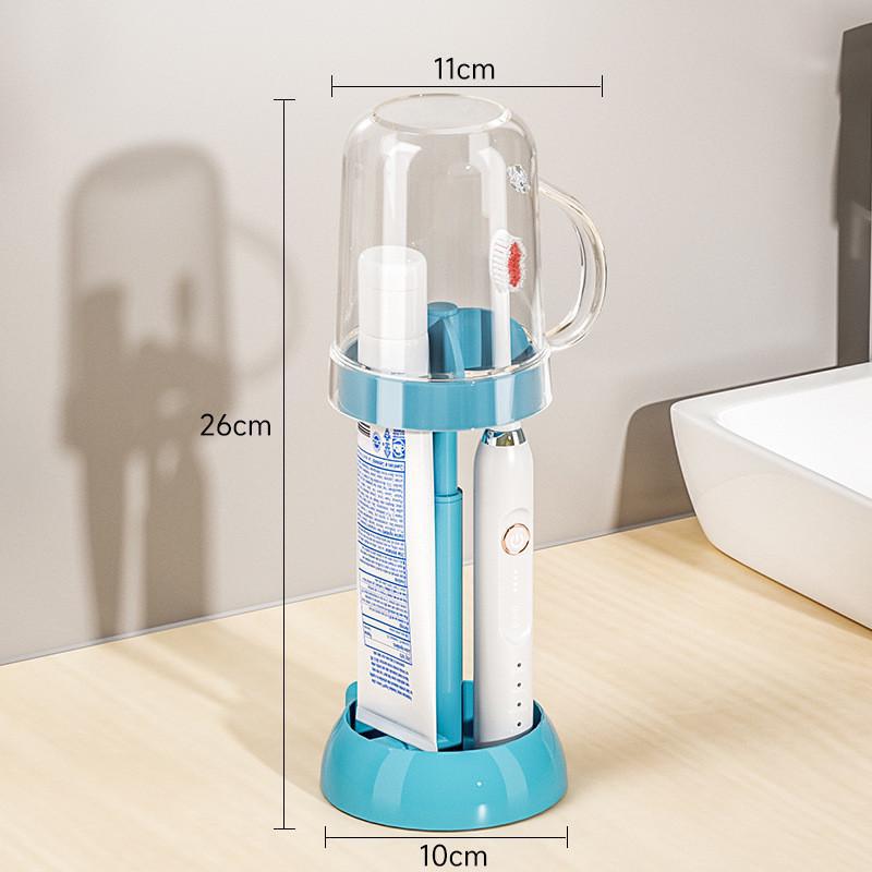 学生歯ブラシカップ寮歯磨きマウスウォッシュカップ蓋付き逆さカップ家庭用トイレタリー収納ラック防塵カップ|undefined