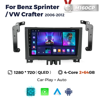 DVD Navigation Benz Sprinter Volkswagen - m160cp-264-quad-core-wifi-version