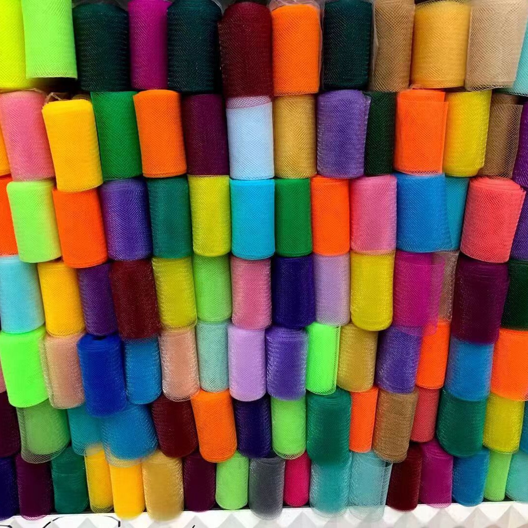 2厘米宽度*1米软薄纱卷 美国网纱卷 婚礼派对桌裙装饰25码/卷