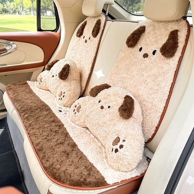 Cartoon Car Seat Cushion, Winter — Seat cushion, seat cover