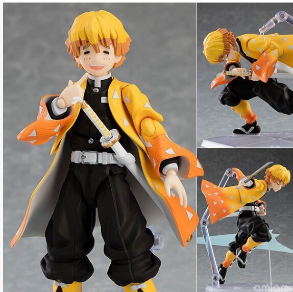 鬼灭之刃 figma 553# 杏寿郎 508祢豆子 498炭治郎 我妻可动手办|undefined