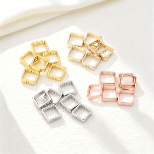 14K����ɫ��ɫ���� ���ķ������� �p�װ���Ȧ diy�ֹ��Ʒ���