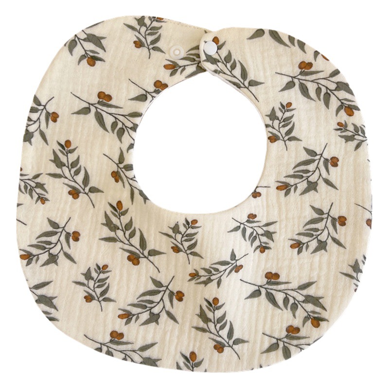 Babero de gasa de algodón puro del bebé babero recién nacido absorbente impermeable escupir leche super suave bufanda Otoño e Invierno