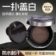 养颜仕蓬蓬发型粉饼防水防汗自然遮盖白发一次性应急补色发型粉饼