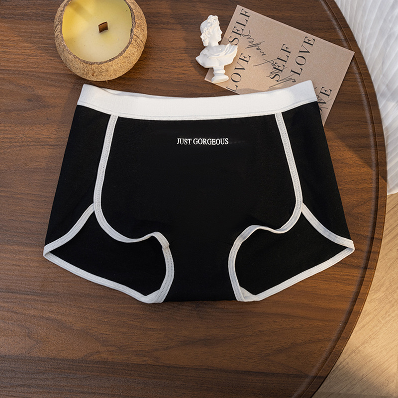 Xinjiang algodón antibacteriano entrepierna bragas de talla grande grasa femenina mm200 kg 2025 nuevo bolso deportivo cadera calzoncillos bóxer pequeños