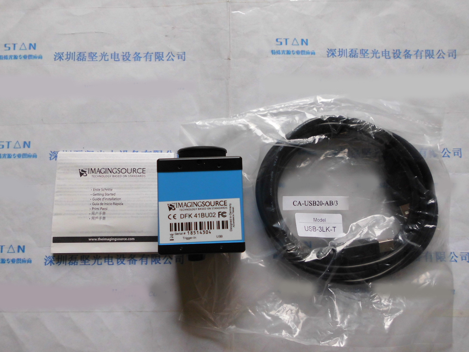 德国映美精IMAGING  DFK 41BU02  USB CCD百万像素相机