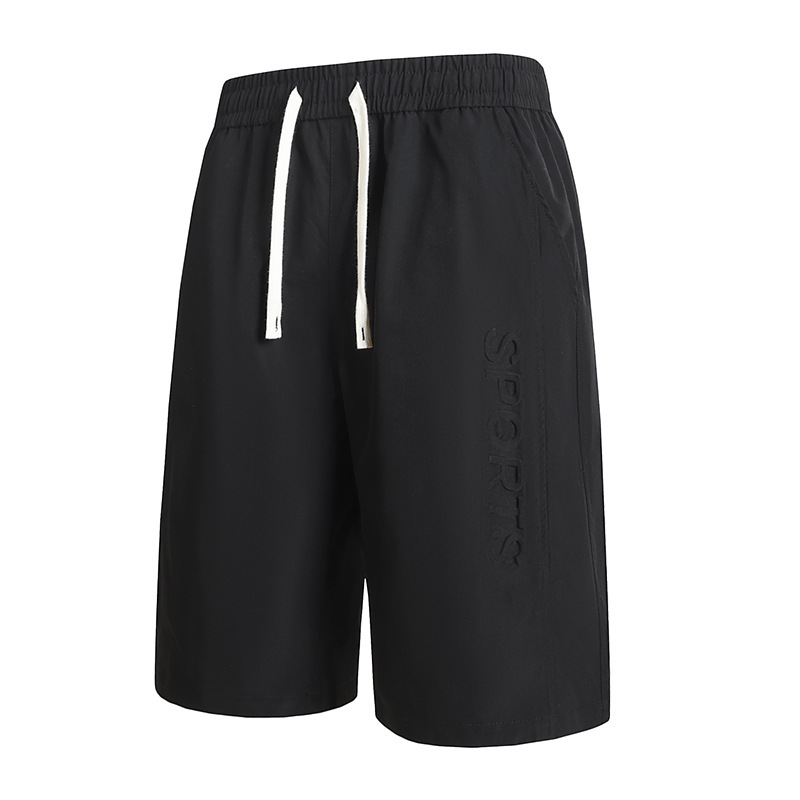 L-9XL Plus Size Hong Kong Style New Summer Shorts Men's Retro Loose Sports Shorts Plus Size