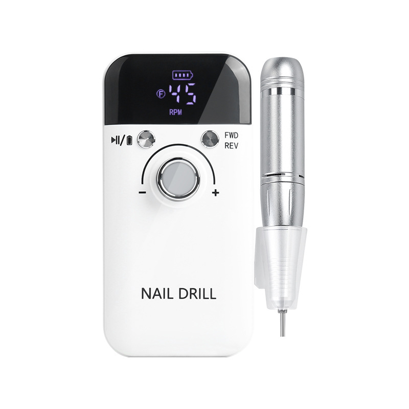 Transfronterizo nuevo V6 profesional de uñas amolador de uñas 45000 rpm almacenamiento de energía amolador de uñas eléctrico portátil