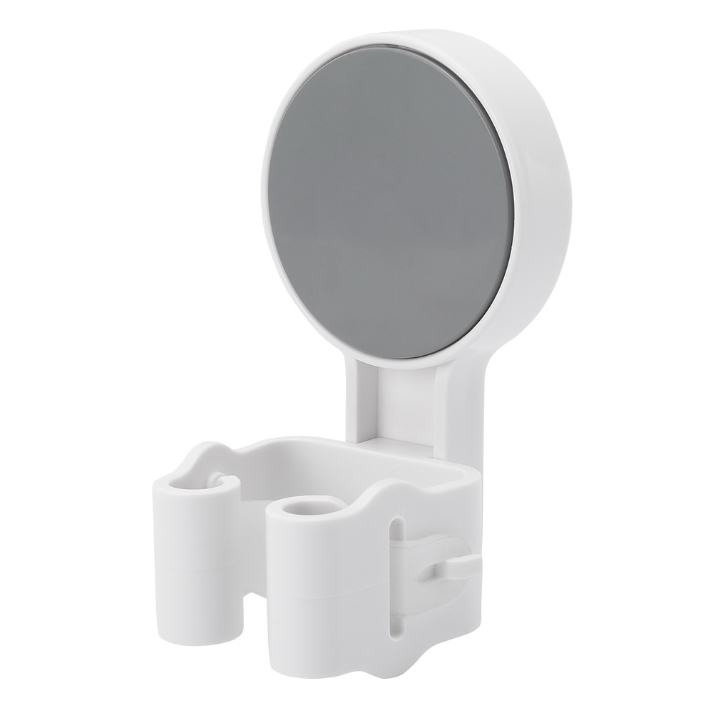 Luz de lujo hogar colgando fregona gancho de perforación-libre almacenamiento rack baño almacenamiento ventosa fuerte hebilla pared colgando fregona rack