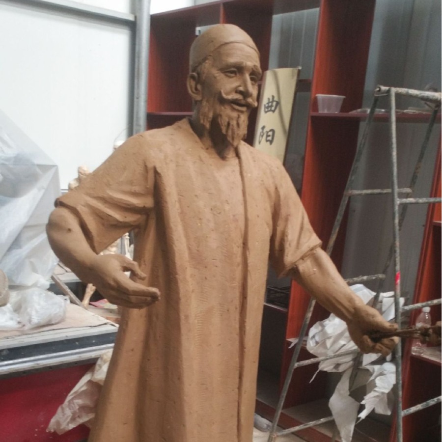 雕塑制作玻璃钢人物卡通不锈钢铸铜户外园林广场摆件装饰创意雕塑