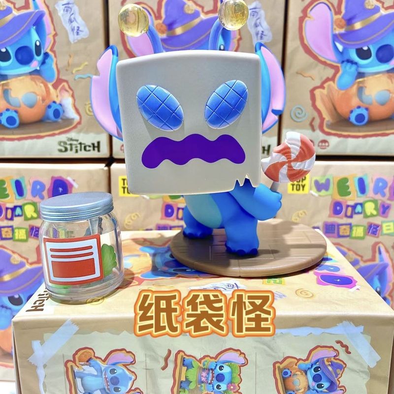 史迪仔搞怪日记系列盲盒史迪奇潮玩手办公仔玩偶桌面摆件女生礼物|undefined