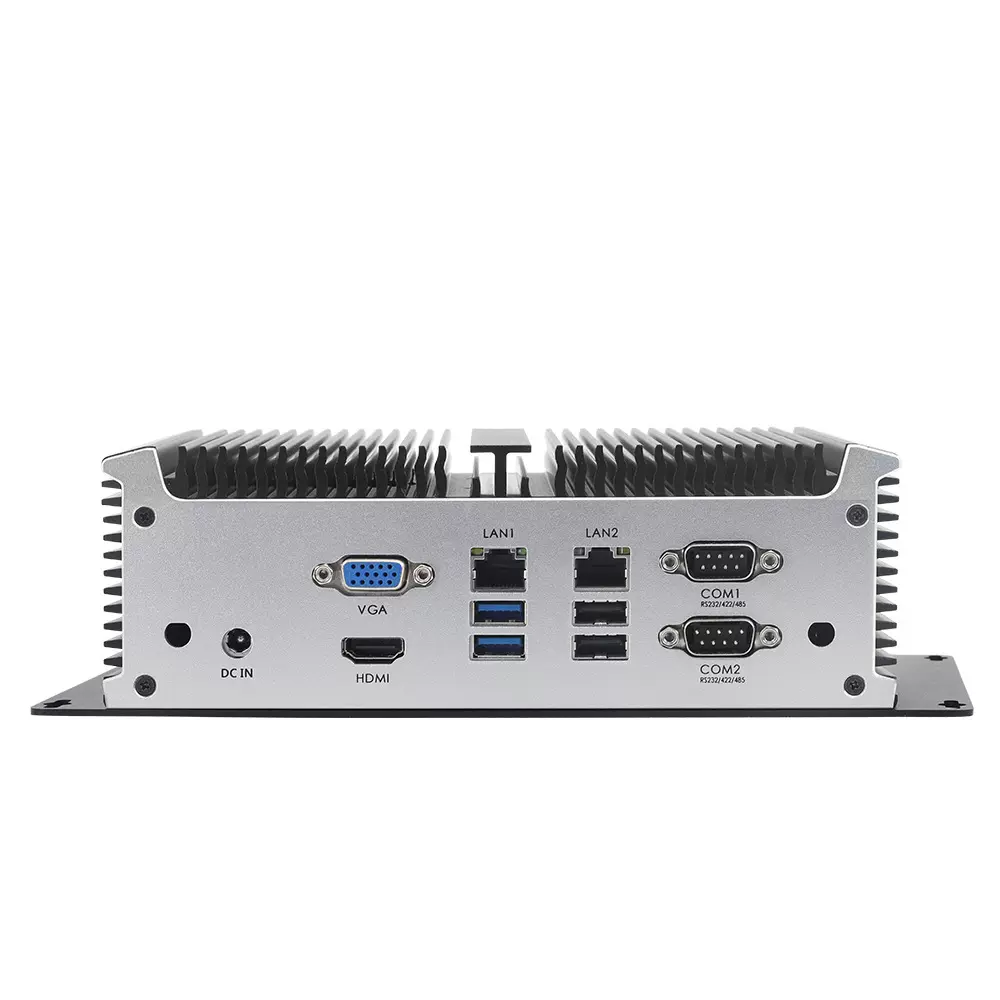 国产兆芯6780A无风扇嵌入式工控机 -银行交通政务医院边缘计算机