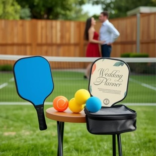 Fiberglass Pickleball Racket Lightweight Racket Outdoor Pickleball Racket