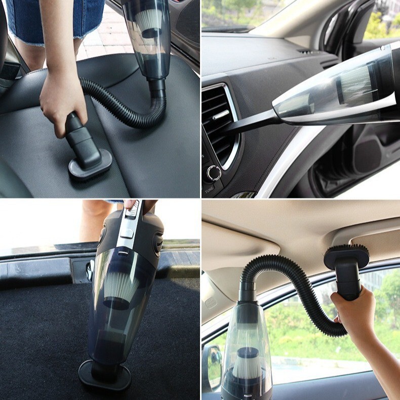 国境を越えたハンドヘルド掃除機新しい車載家庭用ポータブル USB 充電式多機能乾湿両用ダスト除去|undefined