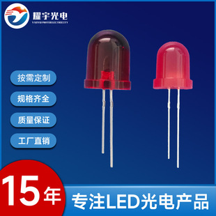 F10�l����O�܈A�^�F��t�� 10MM/8MM�ɫ�Rȫ �S��ֱ�NLED���