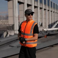 Уличная светоотражающая рабочая одежда, летняя одежда с вентиляторами, одинаковый стиль для мужчин и женщин, жилеты для спецодежды для охлаждения и предотвращения теплового удара.