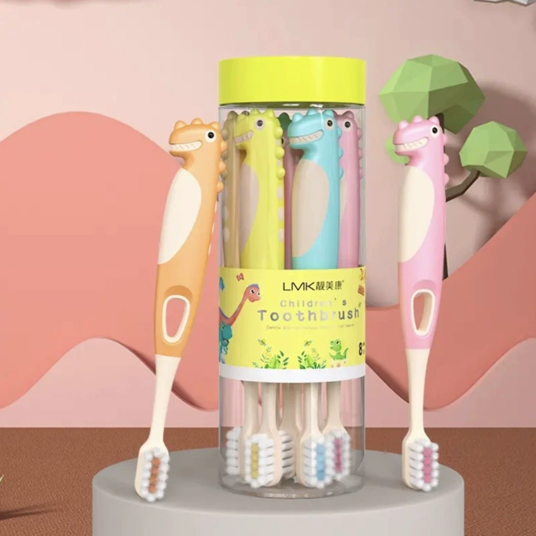 Детская зубная щетка с мягкой щетиной динозавра От 2 до 14 лет Бренд бытовой необходимости продвинутая зубная щетка Оптовая Продажа с фабрики