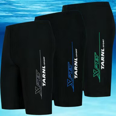 Men's Swimming Trunks, Hot Spring Beach Shorts, Large Size Quick-Dry Breathable Five-Point Swimming Trunks, Factory Wholesale