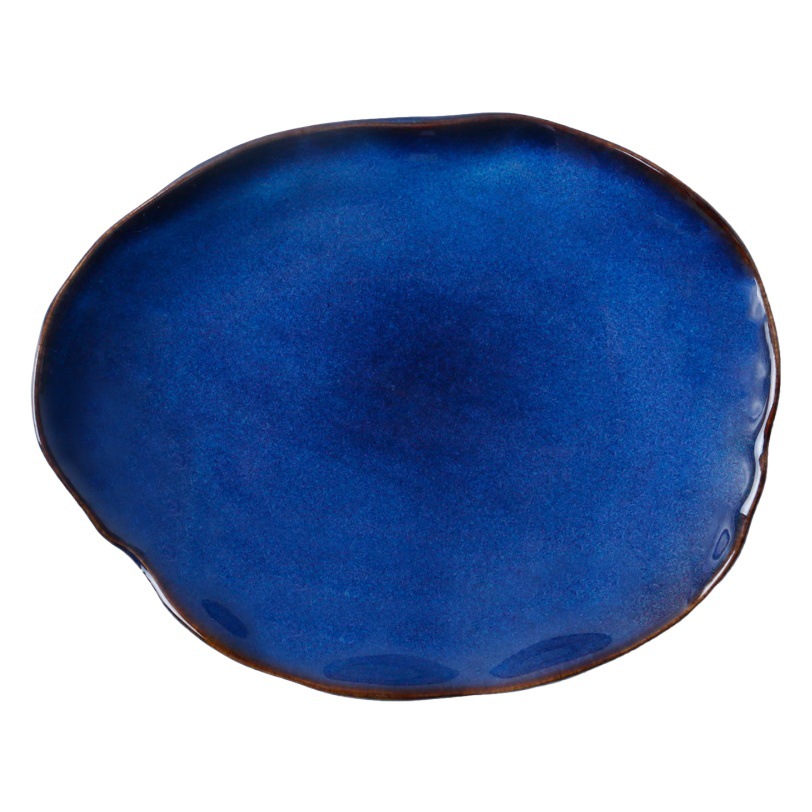 Hogar creativo de cerámica transfronteriza tazón y combinación de platos vajilla horno cambio vajilla tazón de arroz tazón de fideos tazón de sopa grande plato de carne