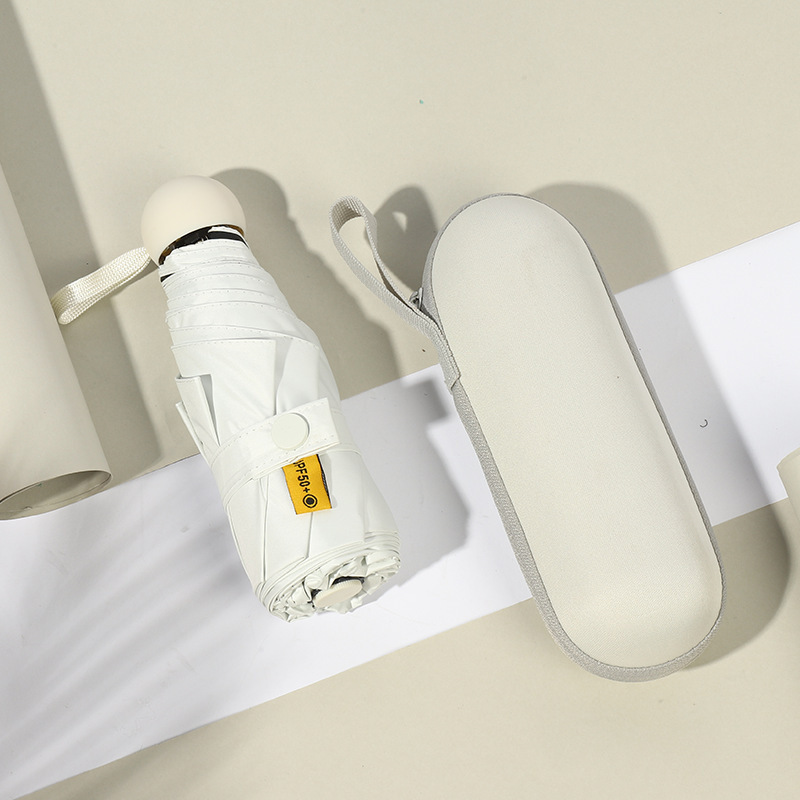 Protección solar 50% de descuento para mujeres sombrillas de cápsula sombrillas