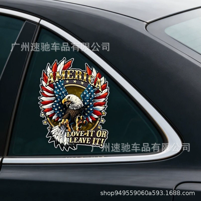(Кросс-беговая торговля), commemorative sticker, USA