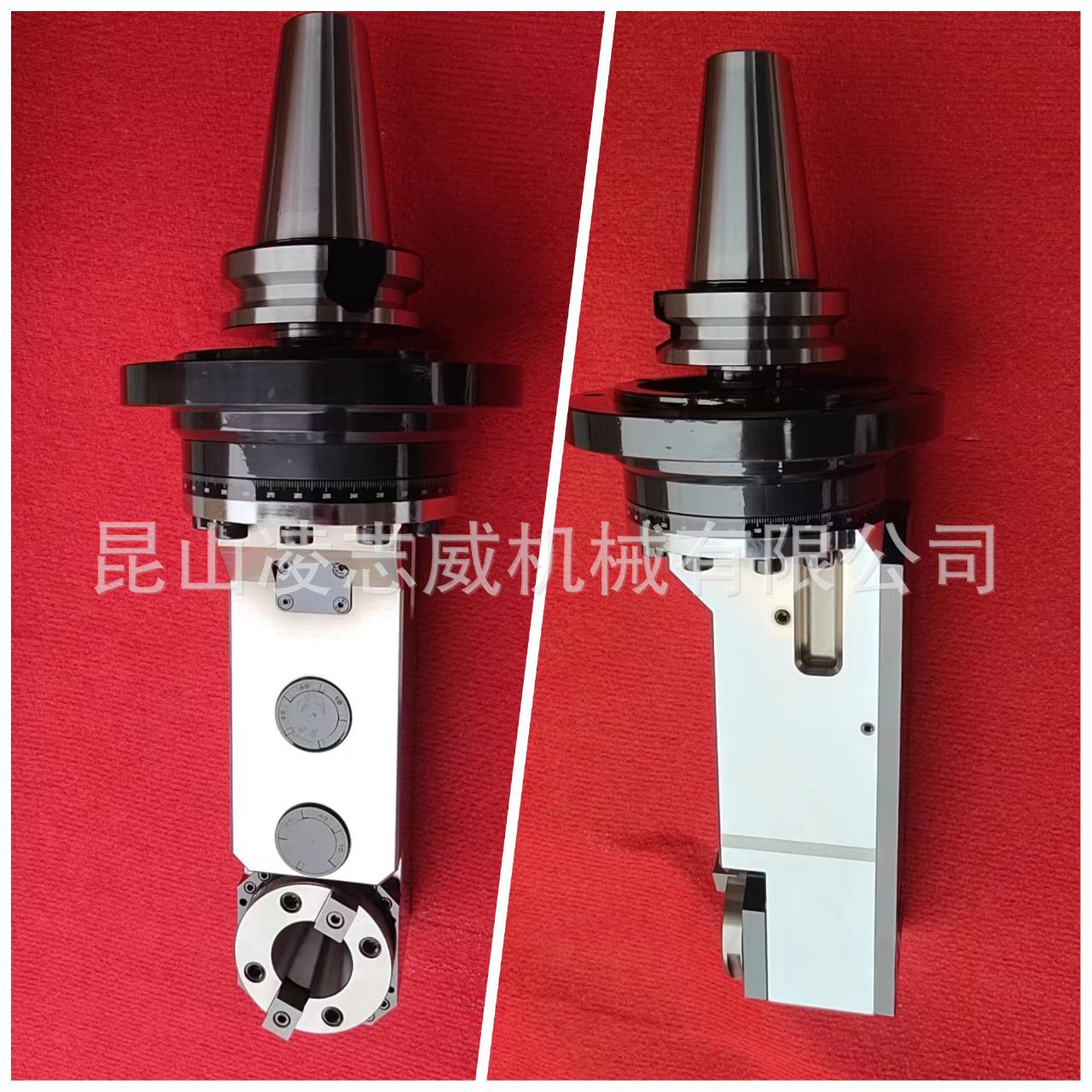 台湾角度头侧铣头偏执型内缩型铣头直角铣头横向铣头BT50-BT40