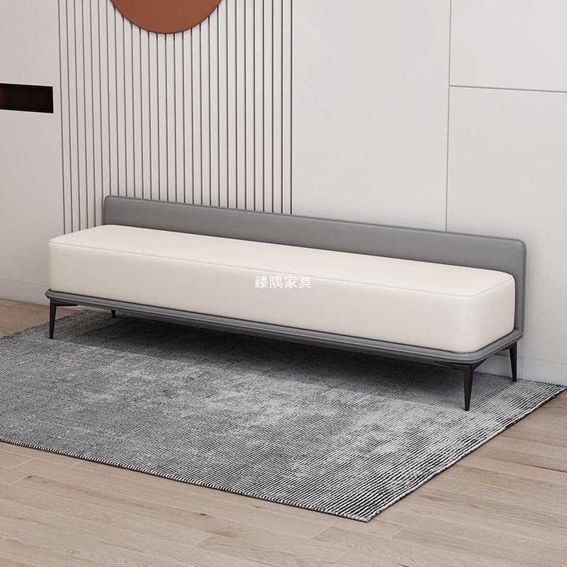 Taburete de cama de dormitorio para sentarse Taburete de sofá de sala de estar Taburete de cambio de zapatos Taburete de sofá largo Taburete de sofá pequeño image 4