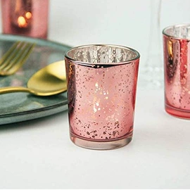 蜡烛器皿;玻璃工艺品;装饰花瓶