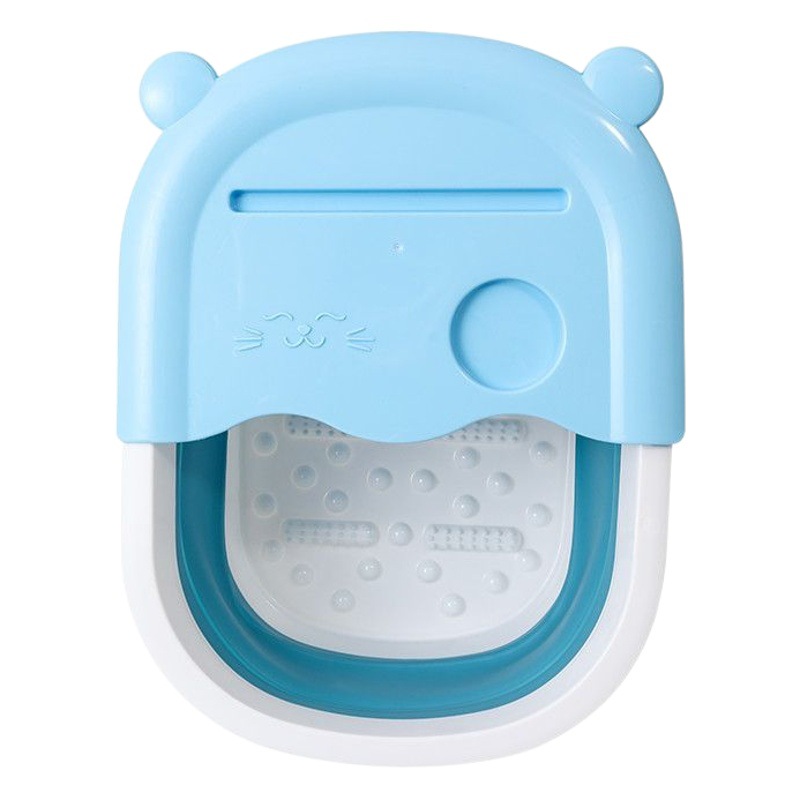 Bañera de pies plegable para el hogar masaje de pies baño de pies artefacto baño de pies profundización ahorro de espacio Cubo de baño de pies al por mayor