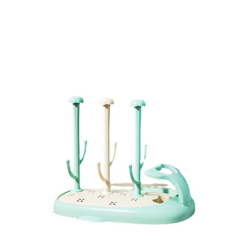 Baby bottle drying rack baby bottle brush pacifier brush drain rack bottle rack set wholesale