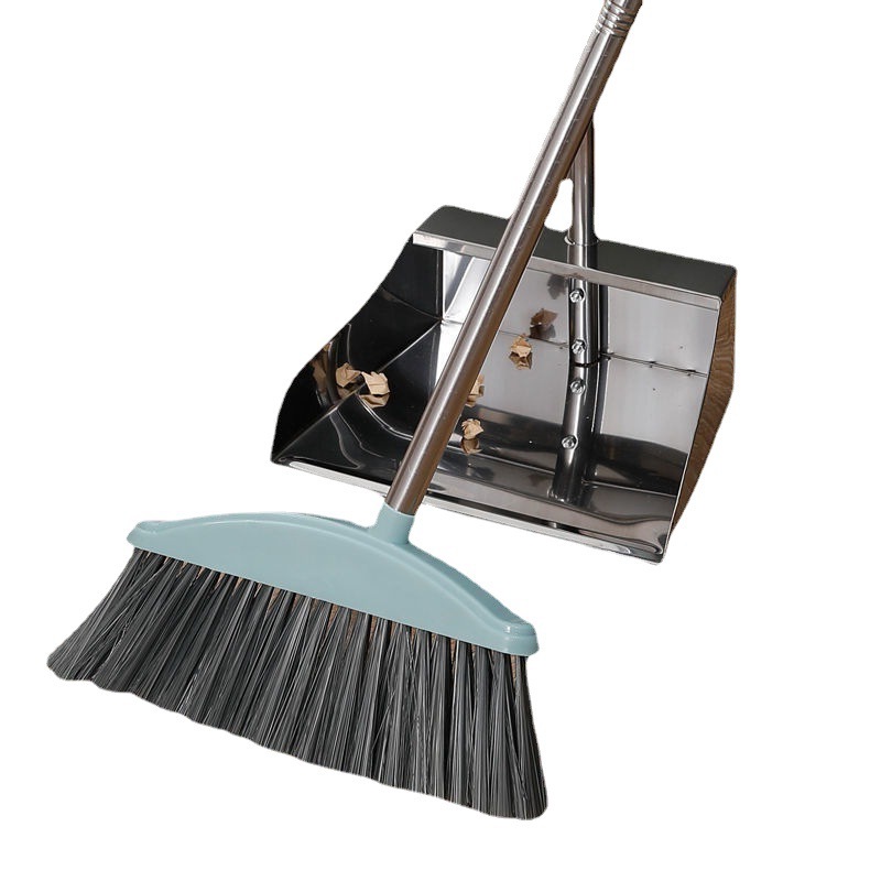 铁簸箕不锈钢组合扫把单个铲子撮子加厚家用垃圾斗不锈钢垃圾铲