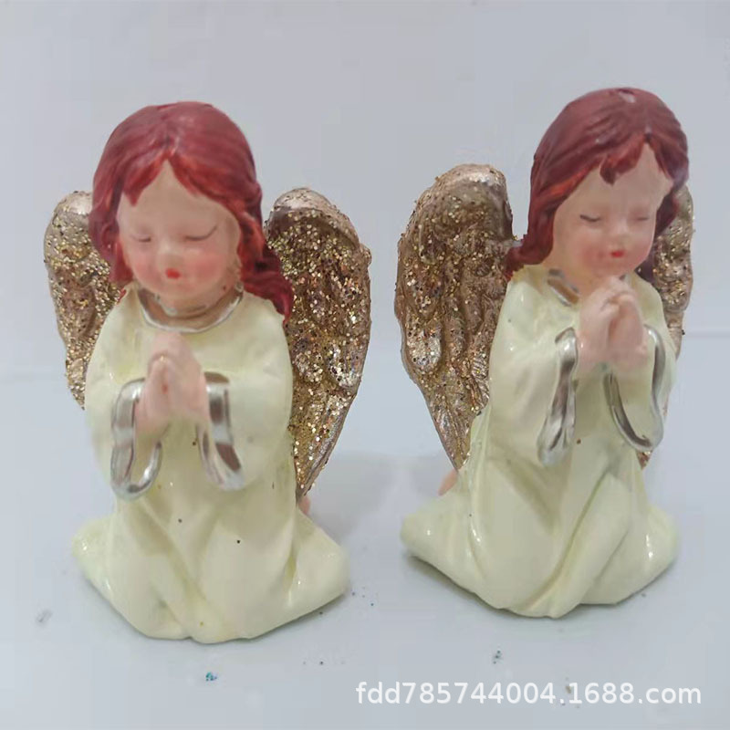 노란기도 천사 6*4.5*6.5cm