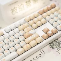 Клавиша Mog для клавиатуры, мешок, PBT-материал, процесс сублимации, подходит для клавиатур 108/99/98/87/82/75/68