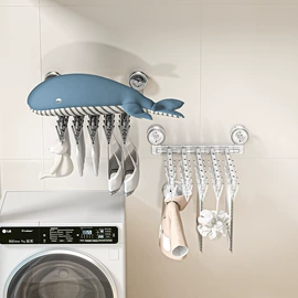 收纳盒;衣钩/挂钩;纸巾盒