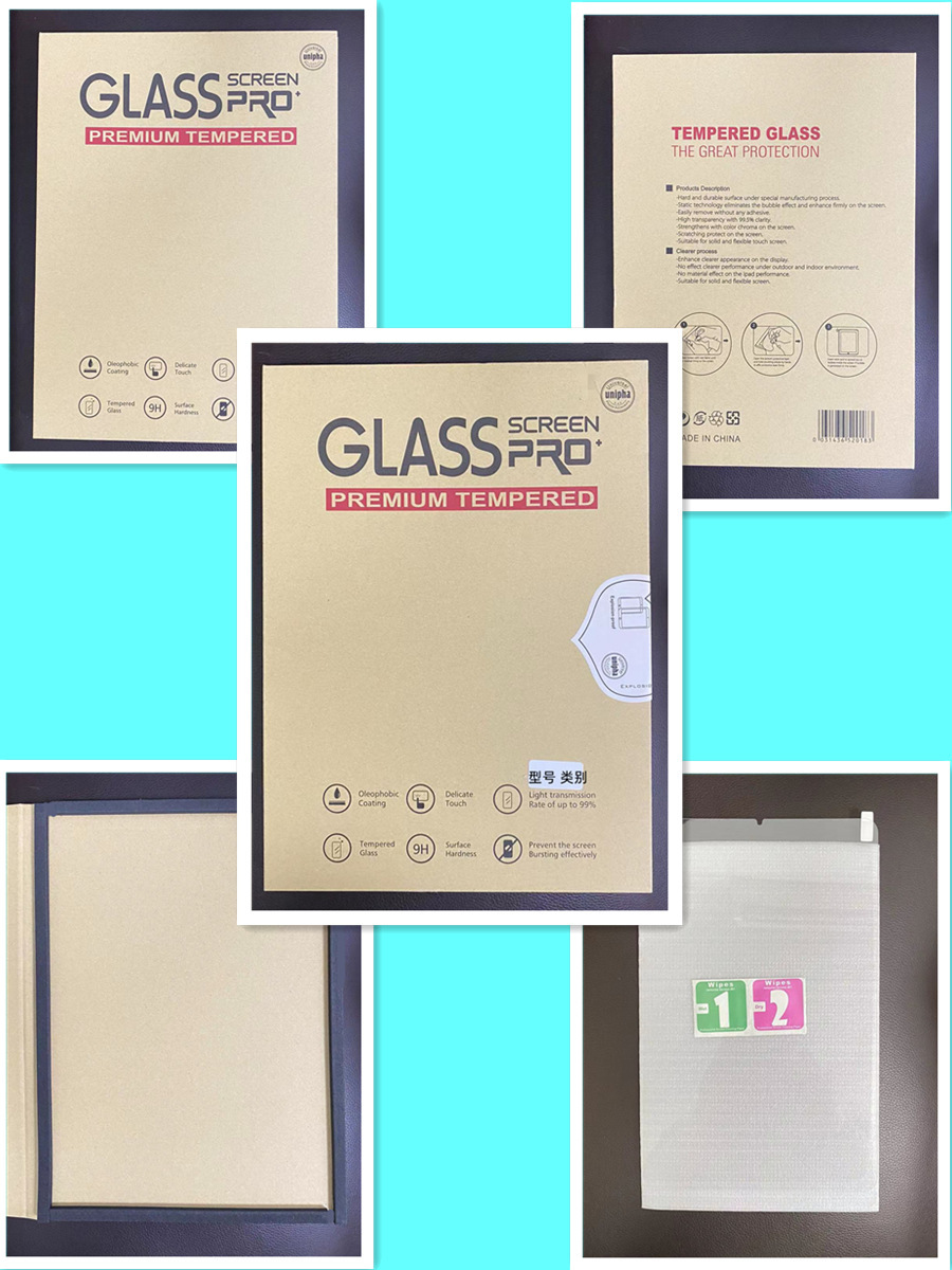 Aplicable Apple ipadair11 película templada 25 ipadPro10 generación HD Mini película protectora plana de vidrio